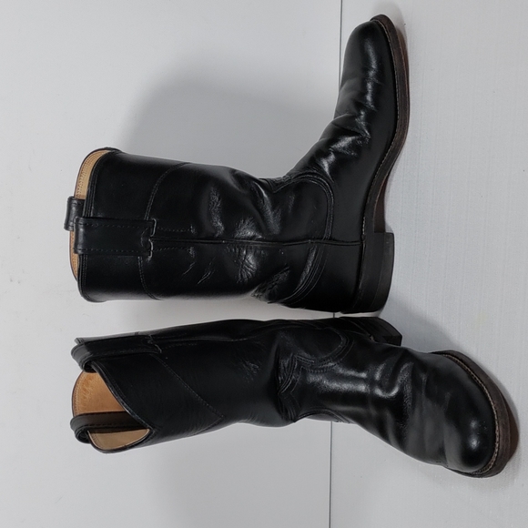 Justin Boots Shoes 000 Clearance Justin Black Boots 55a Final Price Poshmark